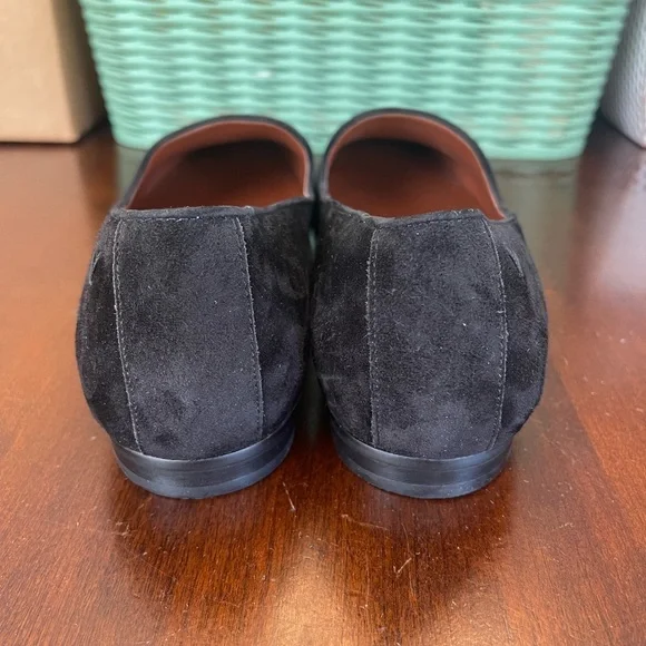 NWOT Vionic Women's Classic Black Suede Loafers - Picture 6 of 7